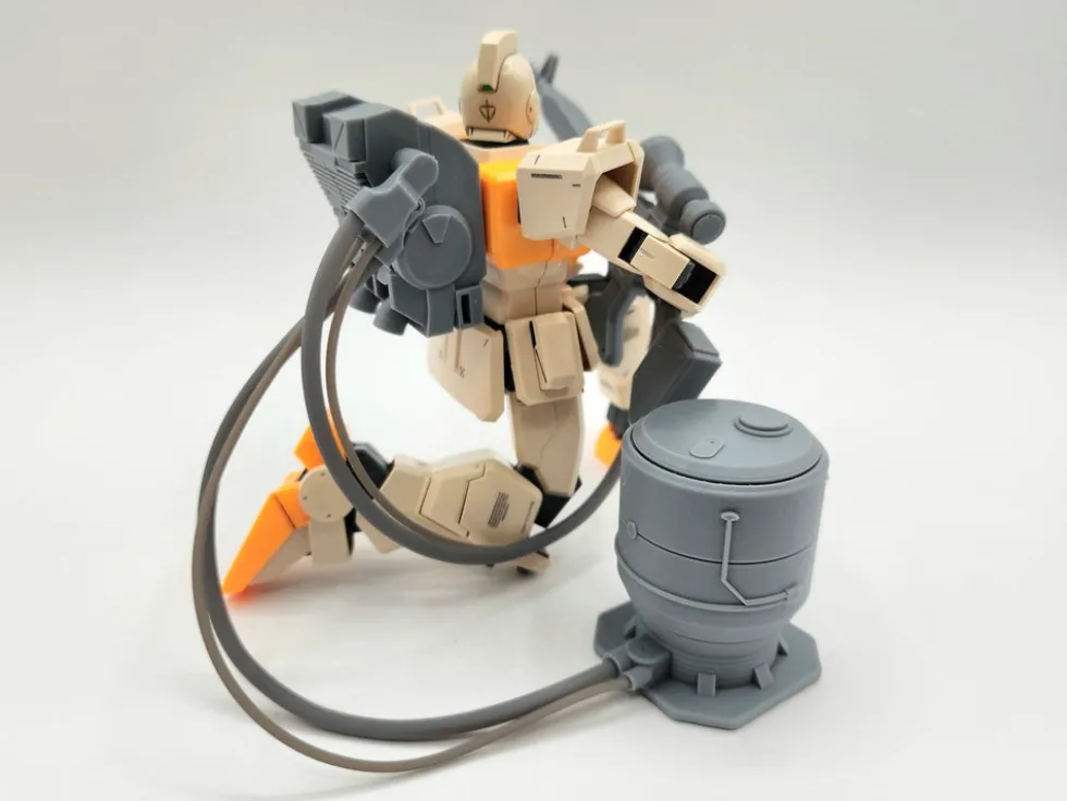 1/100 GM Sniper Beam Rifle and Generator (Resin Accessory)