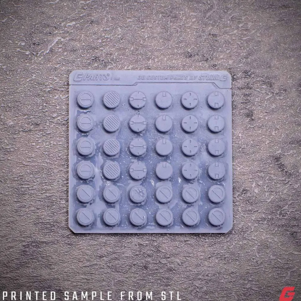 GParts GP-007 1/100 Custom Bolts