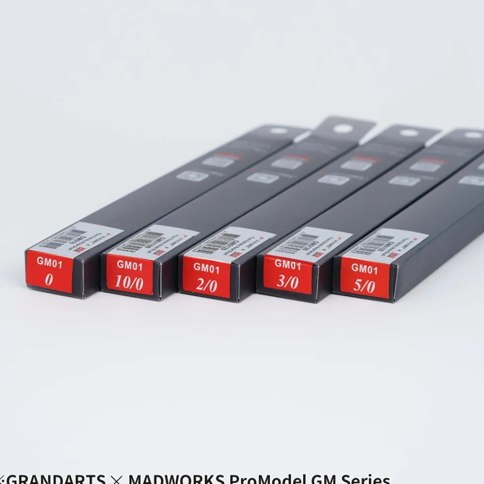 GrandArts x Madworks GM01 Pure Kolinsky Brush Set