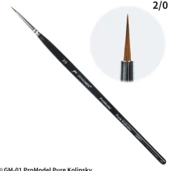 GrandArts x Madworks GM01 Pure Kolinsky Brush Set