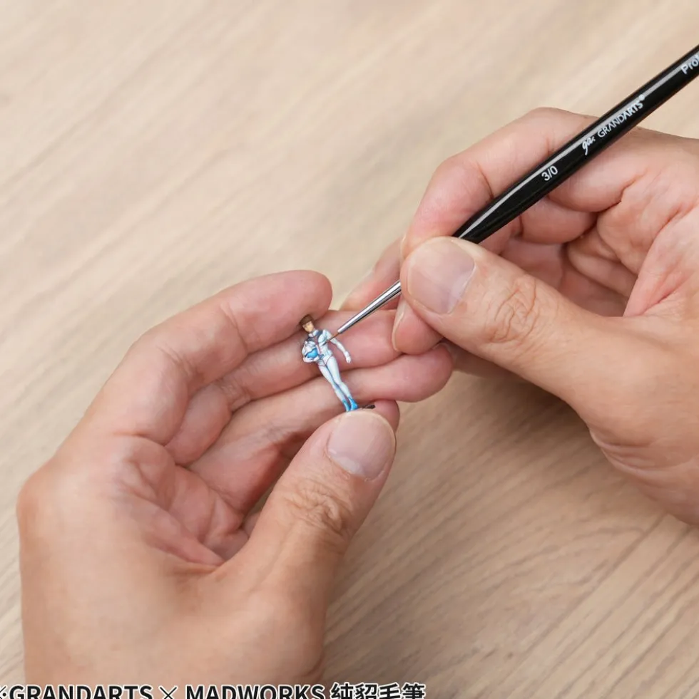 GrandArts x Madworks GM01 Pure Kolinsky Brush Set