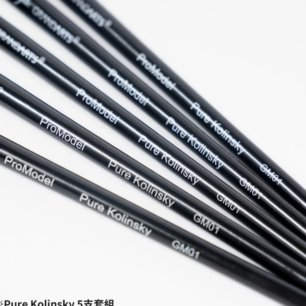 GrandArts x Madworks GM01 Pure Kolinsky Brush Set