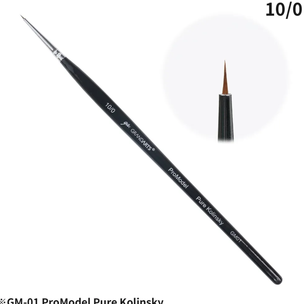 GrandArts x Madworks GM01 Pure Kolinsky Brush Set