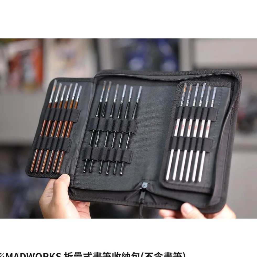 GrandArts x Madworks GM01 Pure Kolinsky Brush Set