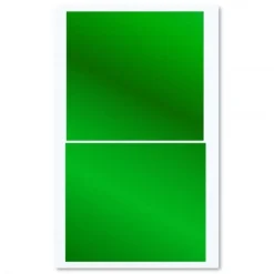 Green Circular Metallic Stickers (1 - 2.8mm)