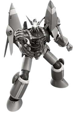 1/1000 Gunbuster Black Hole Starship Black and White (Limited Edition)