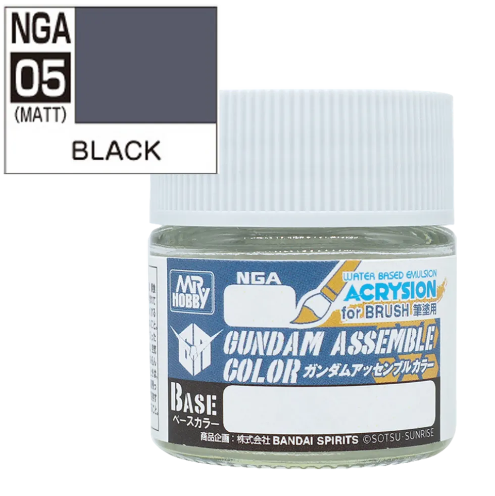 Gundam Assemble Color NGA05 Black 10ml