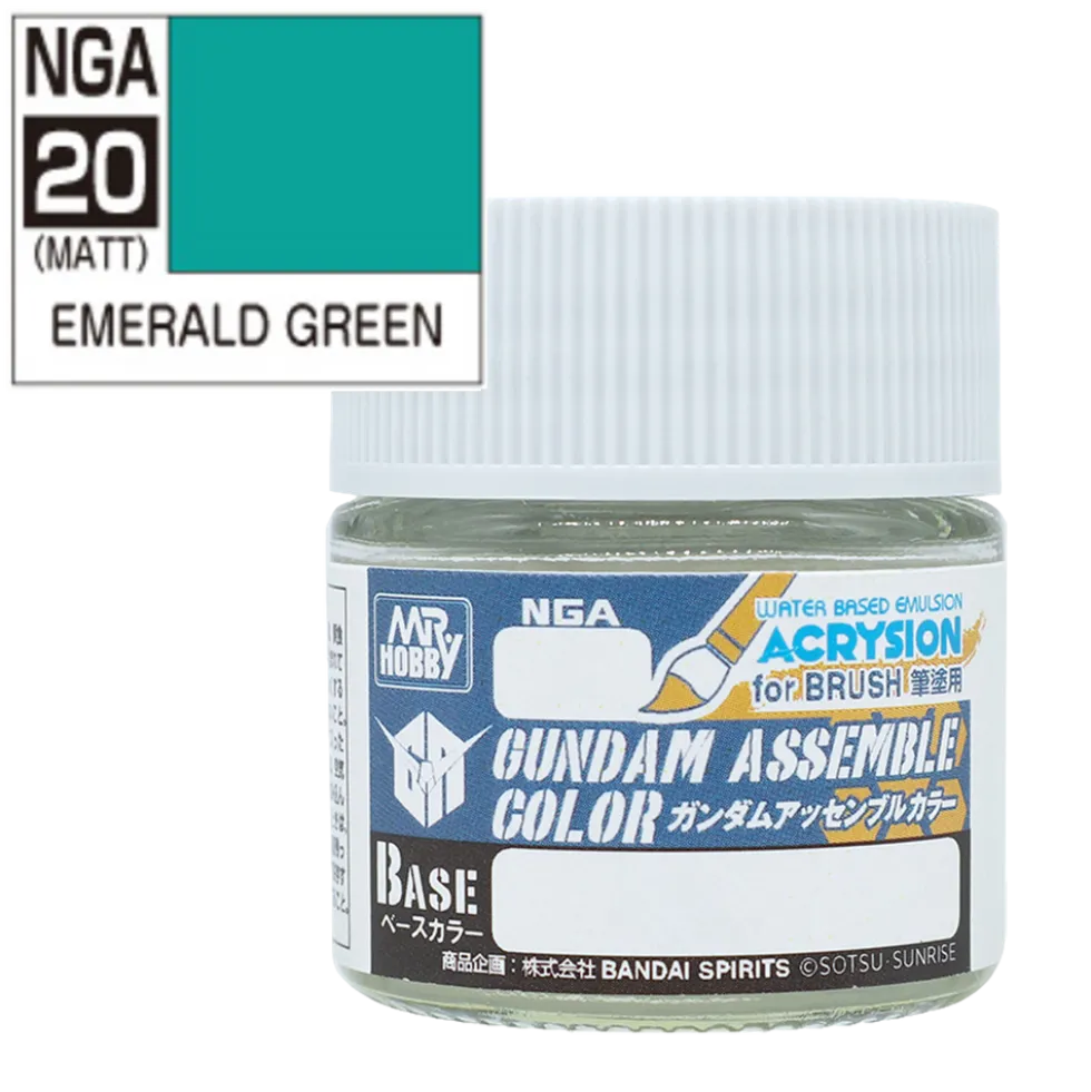 Gundam Assemble Color NGA20 Emerald Green 10ml