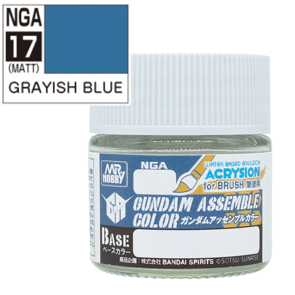 Gundam Assemble Color NGA17 Grayish Blue 10ml