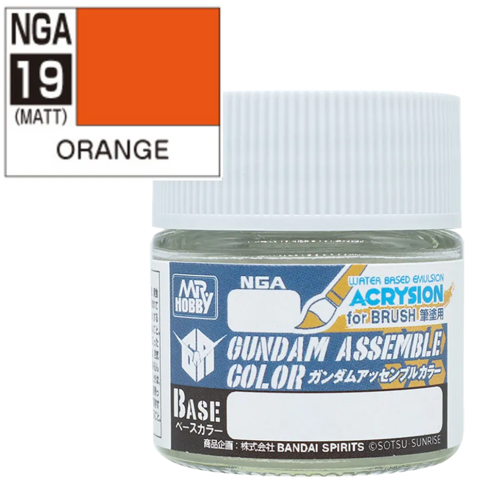 Gundam Assemble Color NGA19 Orange 10ml