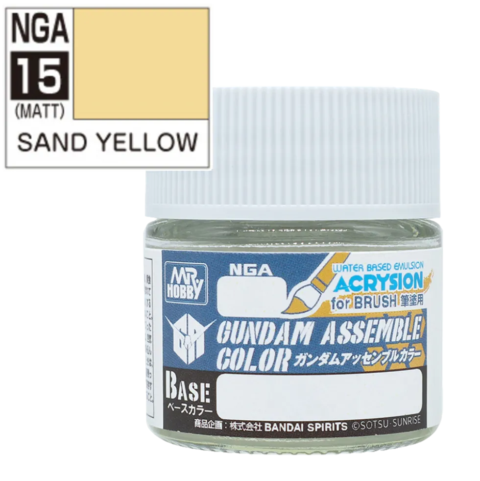 Gundam Assemble Color NGA15 Sand Yellow 10ml