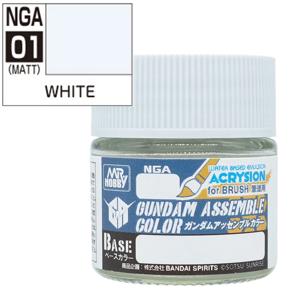 Gundam Assemble Color NGA01 White 10ml