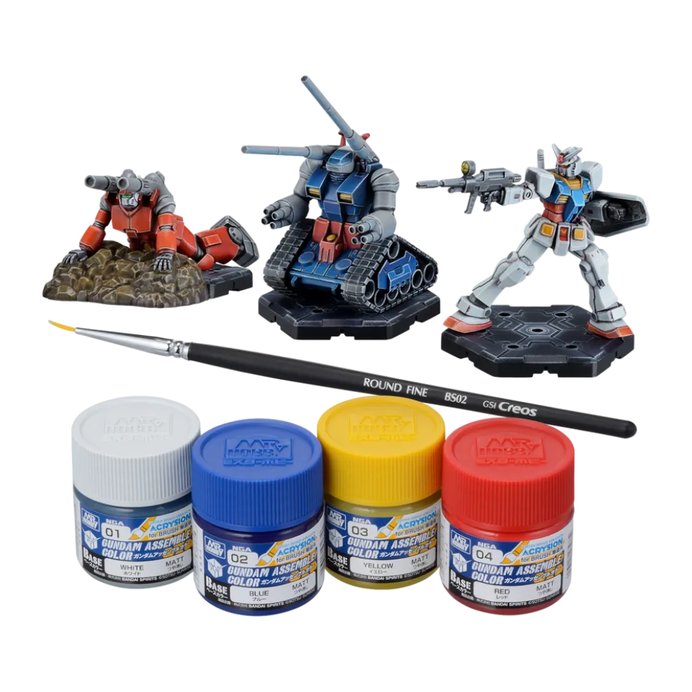 Gundam Assemble Paint Pack 01
