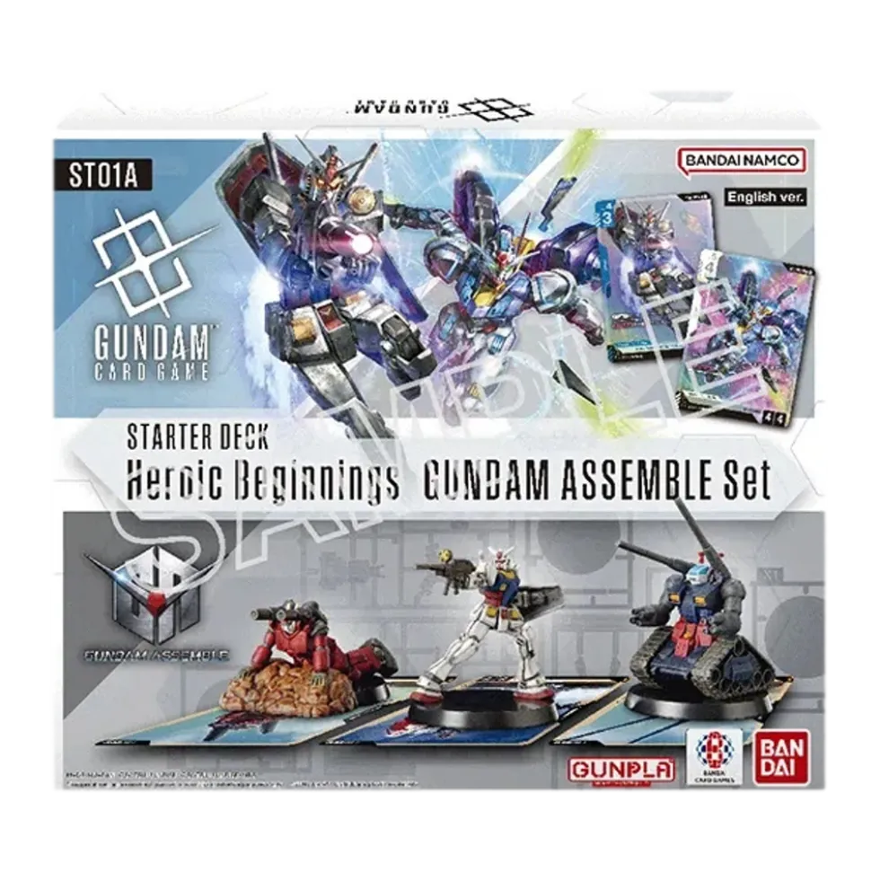 Gundam Card Game ASSEMBLE Starter Set - ST-01A Heroic Beginnings