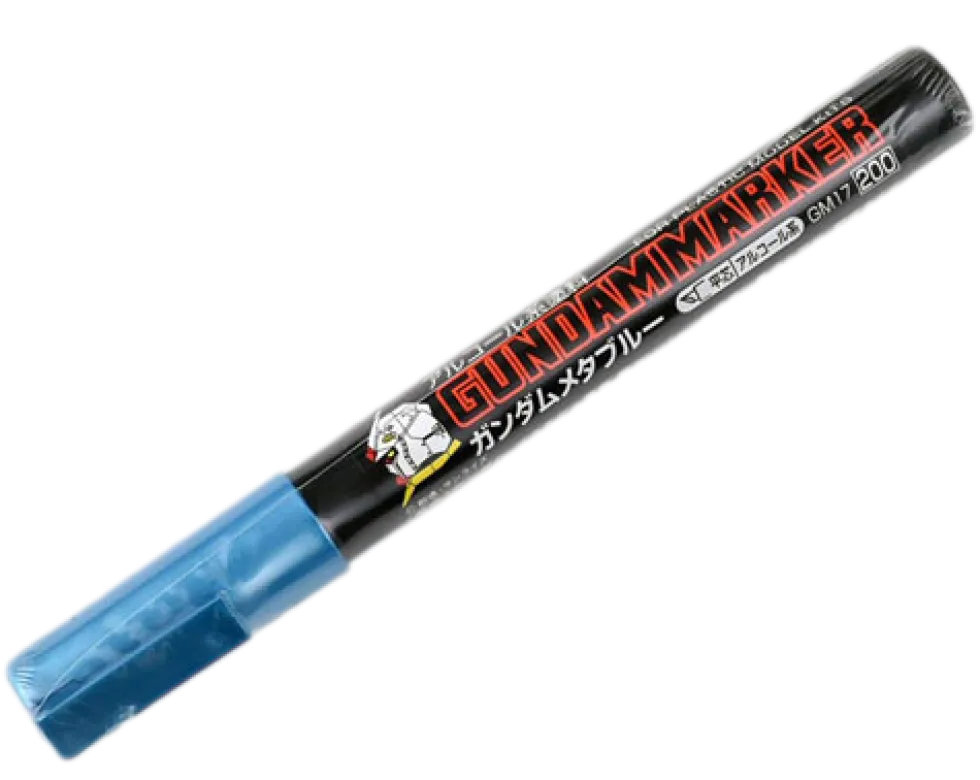 Gundam Marker Paint Type GM17 Metallic Gundam Blue