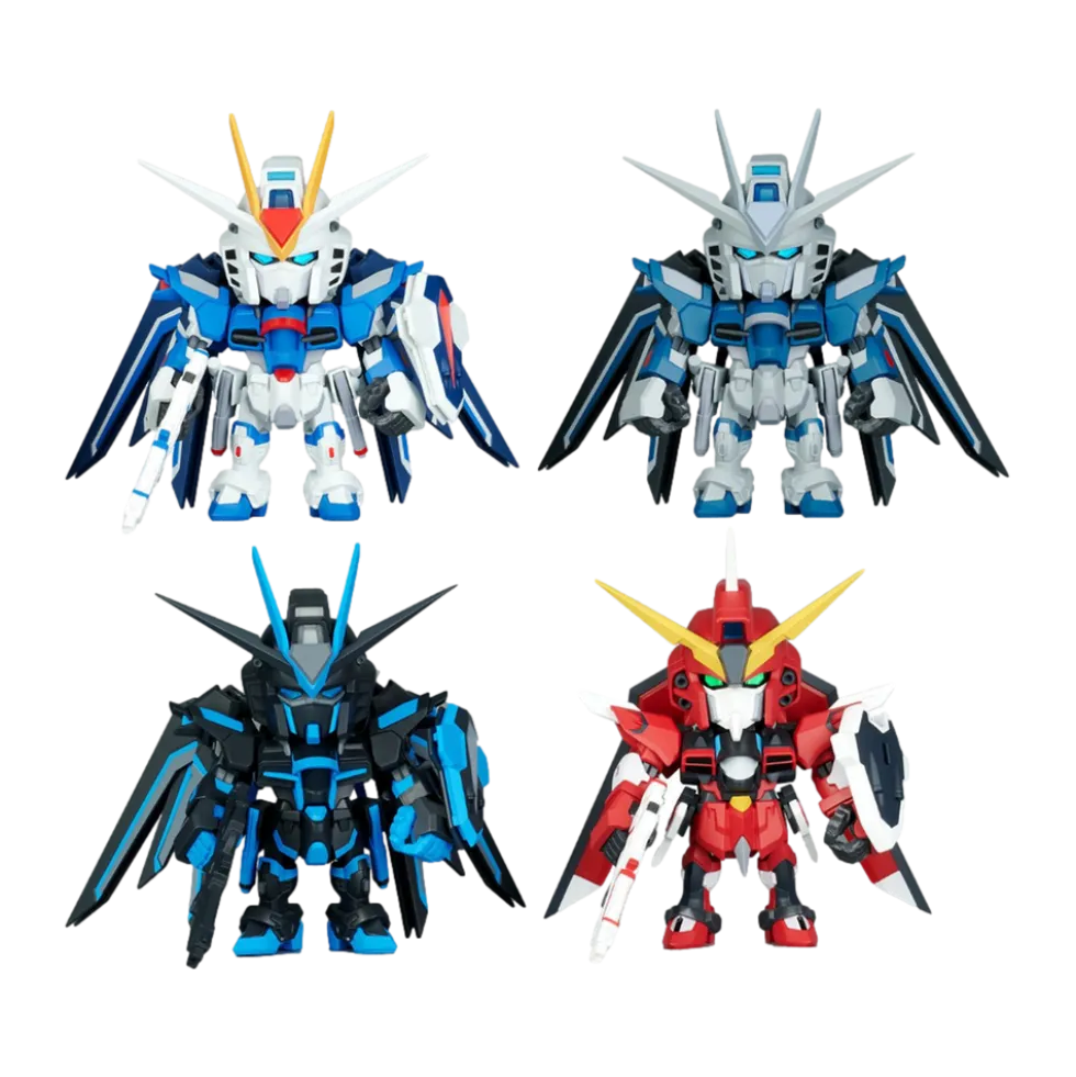 Gundam SEED Freedom QMSV Mini Gundam Box of 8 Random Figures