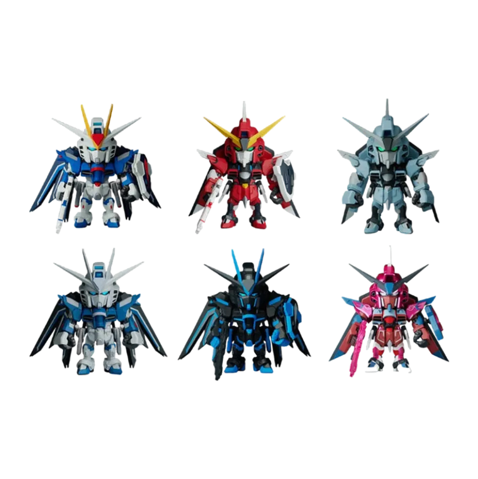 Gundam SEED Freedom QMSV Mini Gundam Box of 8 Random Figures