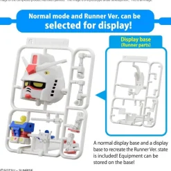 Gunpla-Kun Dx Set (with Runner ver. Recreation Parts)