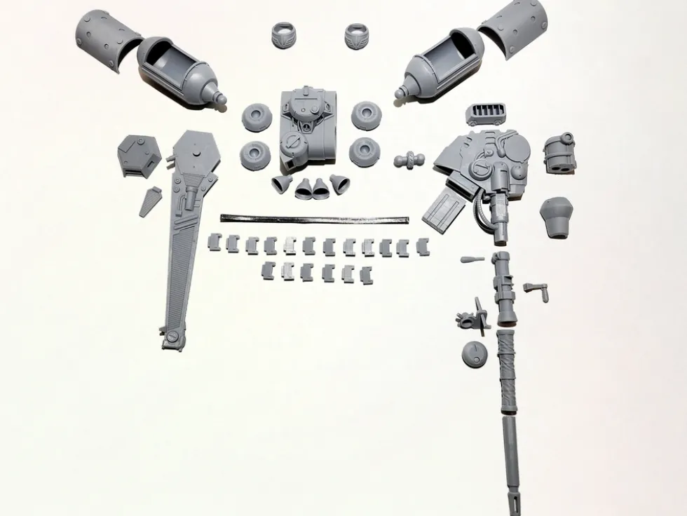 Heavy Armament Backpack (1/144 Resin Kit)
