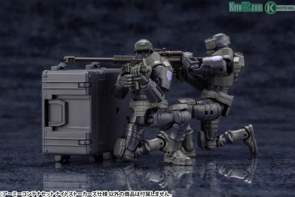 Hexa Gear Army Container Set Night Stalkers Ver.