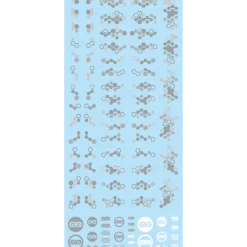 Hex Camouflage Decal 2 - Gray