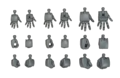 HGBC 044 Build Hands (Maru) SML