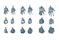 HGBC 024 Jigen Build Knuckles (Kaku)