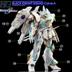 HG Black Knight Squad Cal-re.A Decals