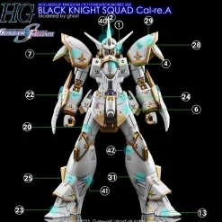 HG Black Knight Squad Cal-re.A Decals