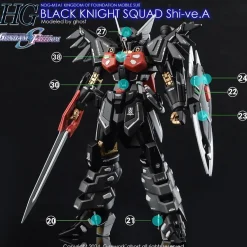 HG Black Knight Squad Shive.A Decals