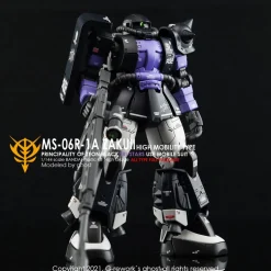 HGGTO MS-06R-1A Zaku II (Black Tri-Stars Full Set) Decals