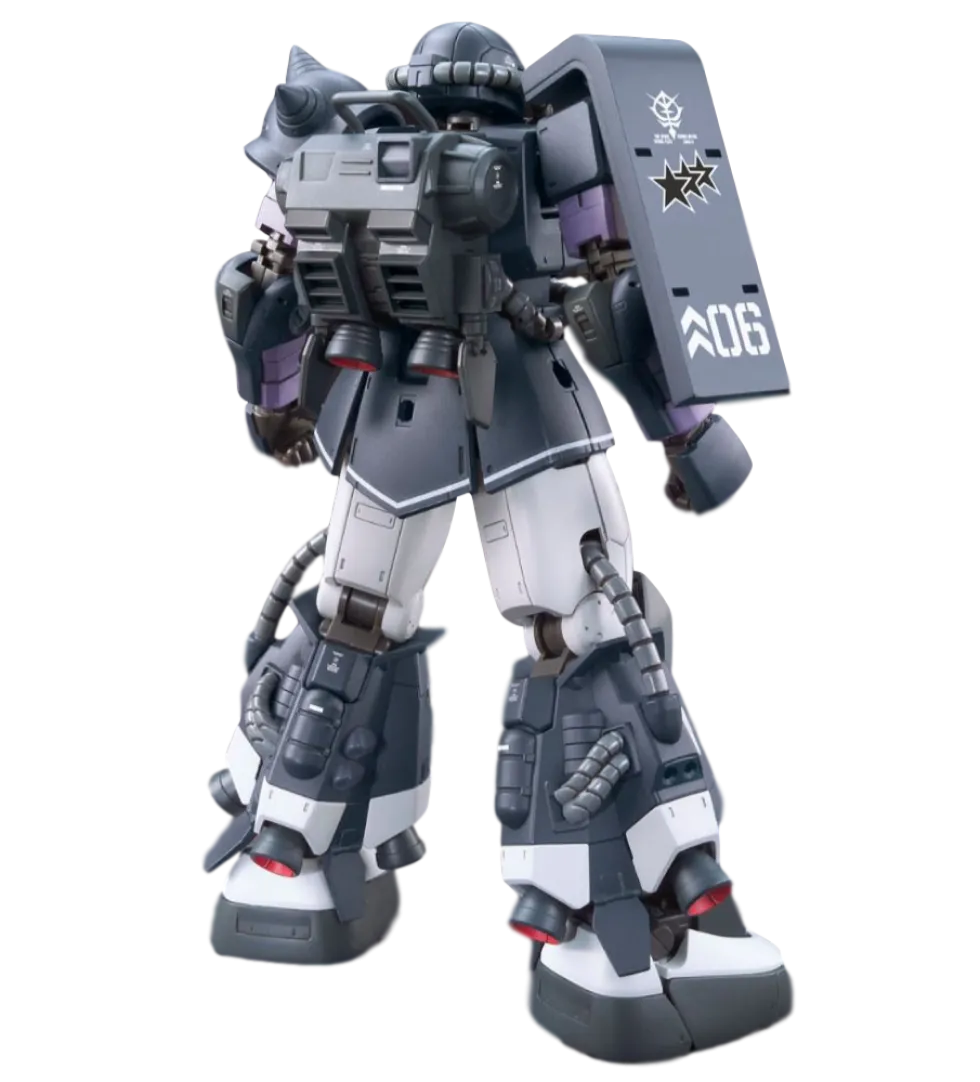 HGGTO 005 MS-06R-1A Zaku II Ortega Custom