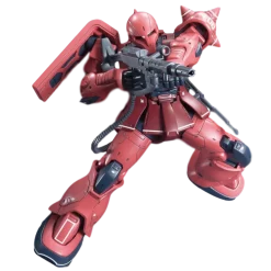 HGGTO 013 MS-05S Zaku I Char Custom