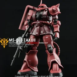 HGGTO MS-06S Zaku II (Char Aznable) Decals