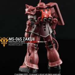 HGGTO MS-06S Zaku II (Char Aznable) Decals