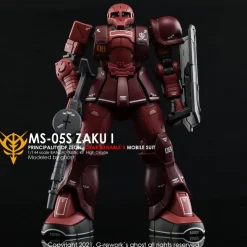 HGGTO MS-05 Zaku I (Char Aznable) Decals