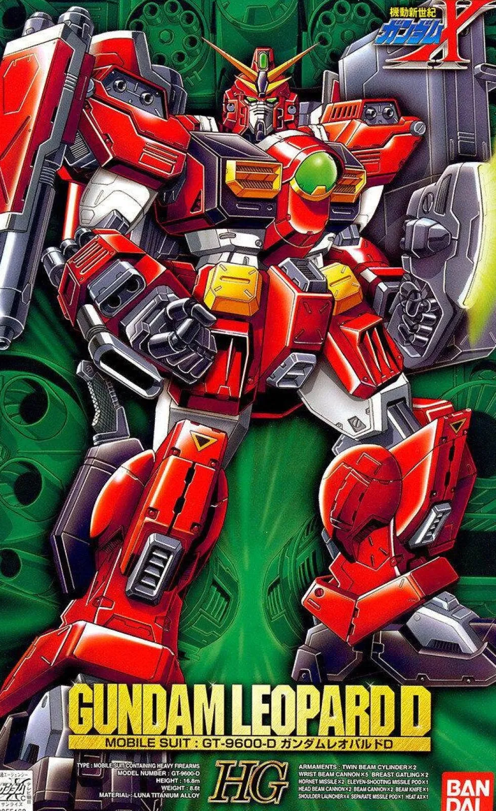HG 1/100 Gundam Leopard Destroy (Vintage)