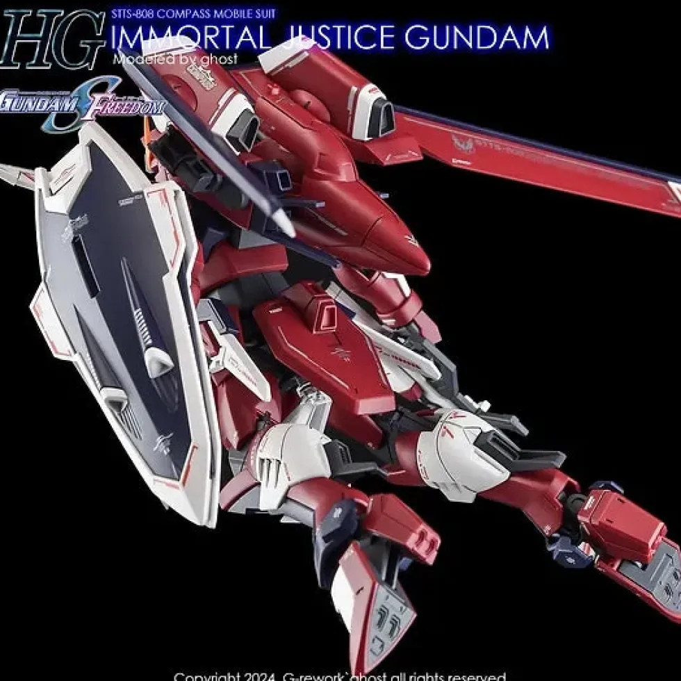 HG Immortal Justice Gundam Decals