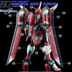 HG Immortal Justice Gundam Decals