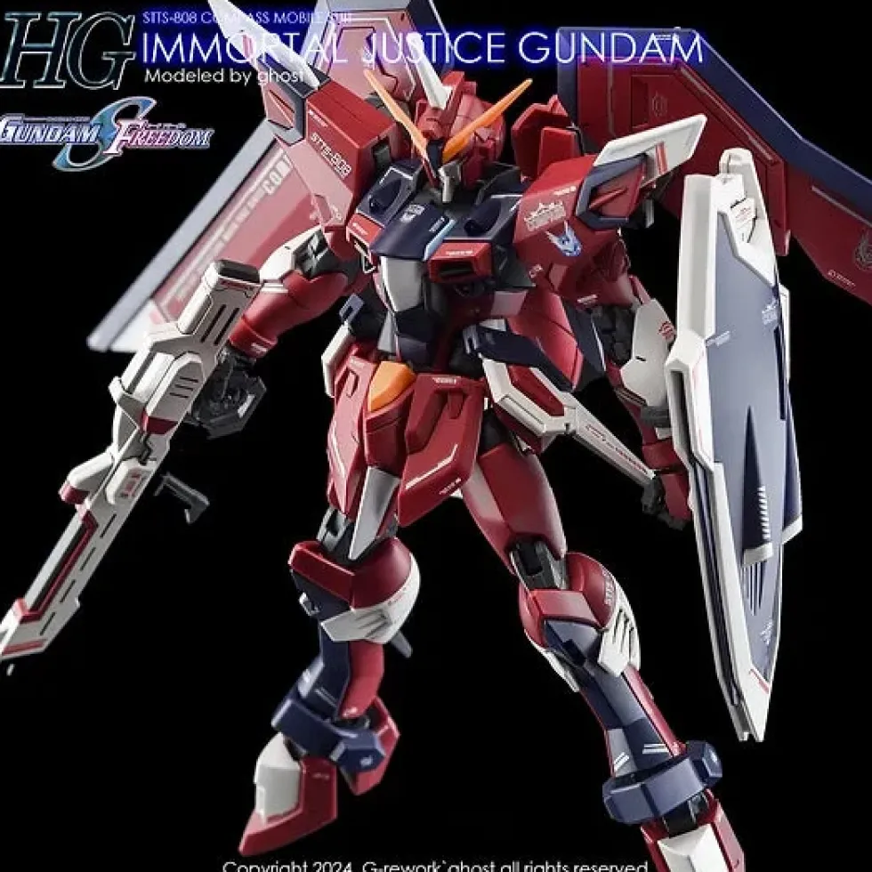 HG Immortal Justice Gundam Decals