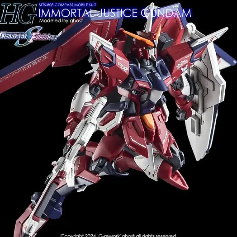 HG Immortal Justice Gundam Decals