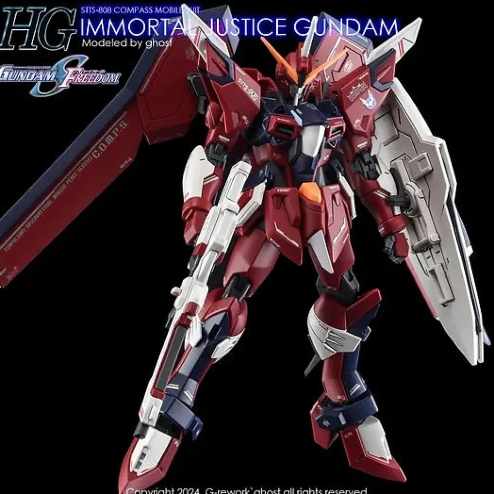 HG Immortal Justice Gundam Decals