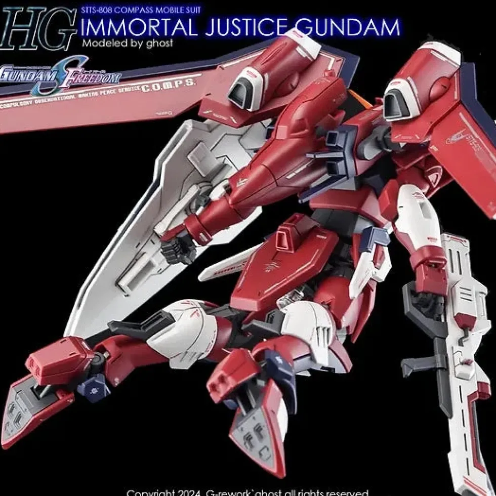 HG Immortal Justice Gundam Decals