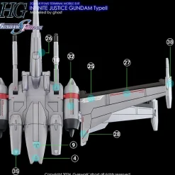 HG Infinite Justice Gundam Type II Decals