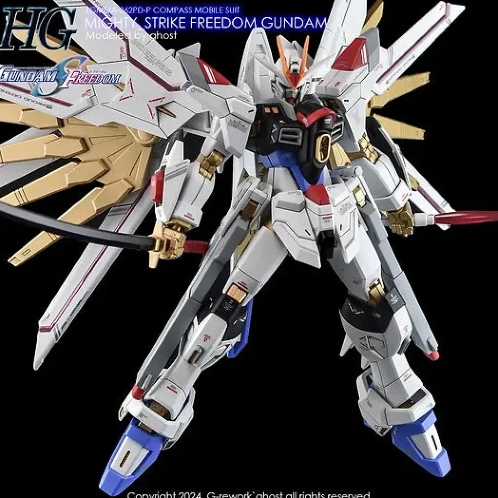 HG Mighty Strike Freedom Decals