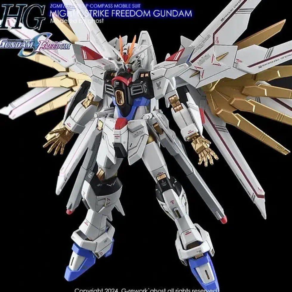 HG Mighty Strike Freedom Decals