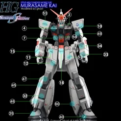HG Murasame Kai Decals