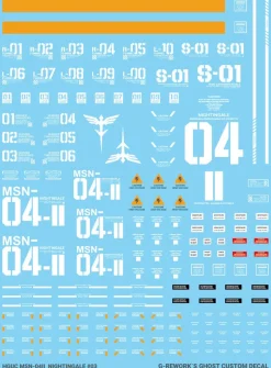 HG Nightingale Decals