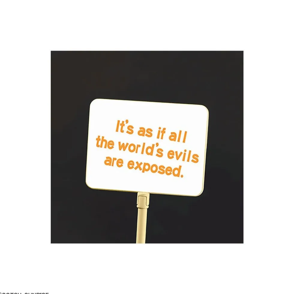 HGPG Petit'gguy Allelujah Haptism Orange & Placard