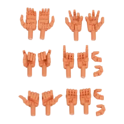 HGRFV RX-78(G)E Gundam EX Resin Hands Set